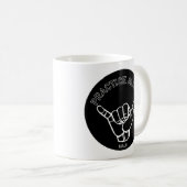 Mug Maui - Pratiquer Aloha Shaka (Hang Loin) (Devant droit)