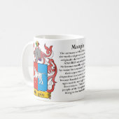 Mug Maupin, l'origine, la signification et la crête (Devant gauche)