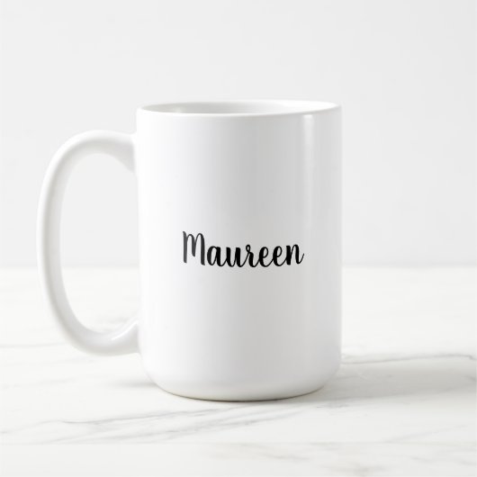 Mug Maureen rendre la vie moins ennuyeuse (Gauche)