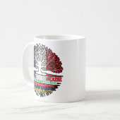 Mug Maurice Maurice France Arbre Drapeau (Devant gauche)