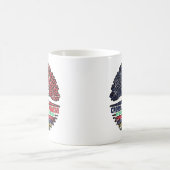 Mug Maurice Maurice France Arbre Drapeau (Centre)