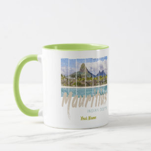Mug Maurice Océan Indien Plage vintage souvenir