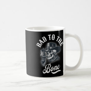 Mug Mauvais À L'Os Crull Rebel Edgy Halloween Cowboy