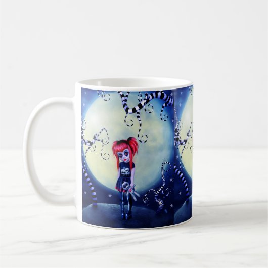 Mug Mauvais ajustement de la lune (Gauche)