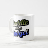 Mug Mauvais avec un café à petit budget (Devant gauche)