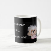 Mug Mauvais jour de cheveux ? (Devant droit)