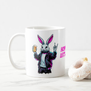 Mug Mauvais Lapin De Pâques ! Pâques chanceuses, amuso