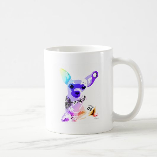 Mug Mauvais pour le Chihuahua os (Droite)