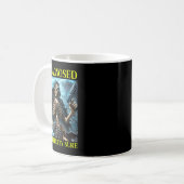 Mug Mauvais Squelette Autisme non diagnostiqué Brainro (Devant gauche)
