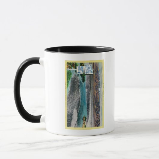 Mug Mauvaise eau au monument national de Death Valley (Gauche)