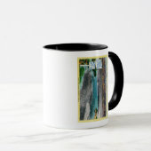 Mug Mauvaise eau au monument national de Death Valley (Devant droit)