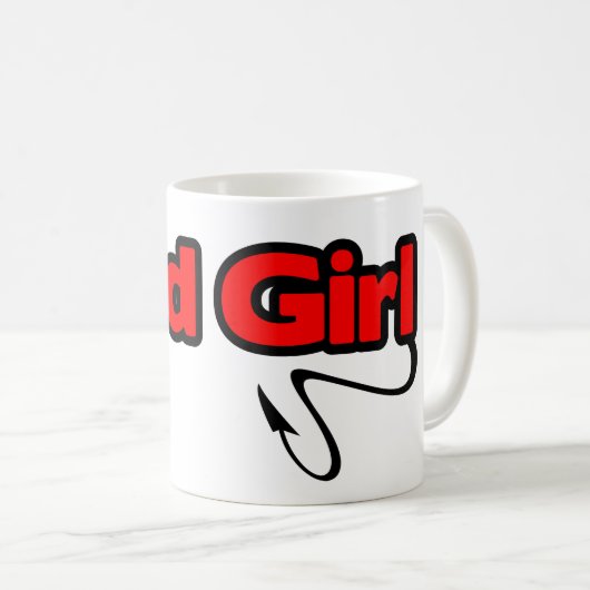Mug Mauvaise fille (Devant droit)