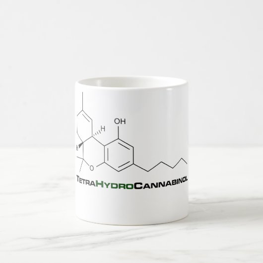 Mug Mauvaise herbe de THC (Centre)