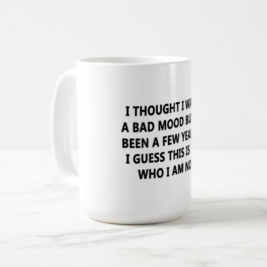 Mug Mauvaise humeur (Devant gauche)