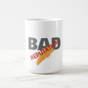 Mug Mauvaise réputation / Moderne minimaliste uni
