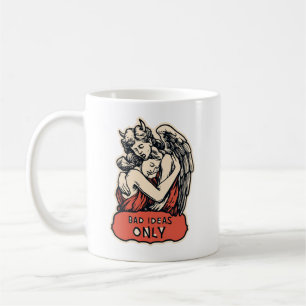 Mug Mauvaises Idées Uniquement - Gothique Vintage