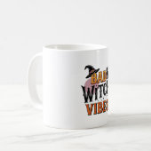 Mug Mauvaises vibrations de sorcière Création de chemi (Devant gauche)