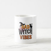 Mug Mauvaises vibrations de sorcière Création de chemi (Centre)