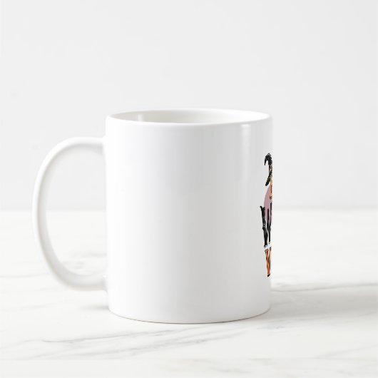 Mug Mauvaises vibrations de sorcière Création de chemi (Gauche)