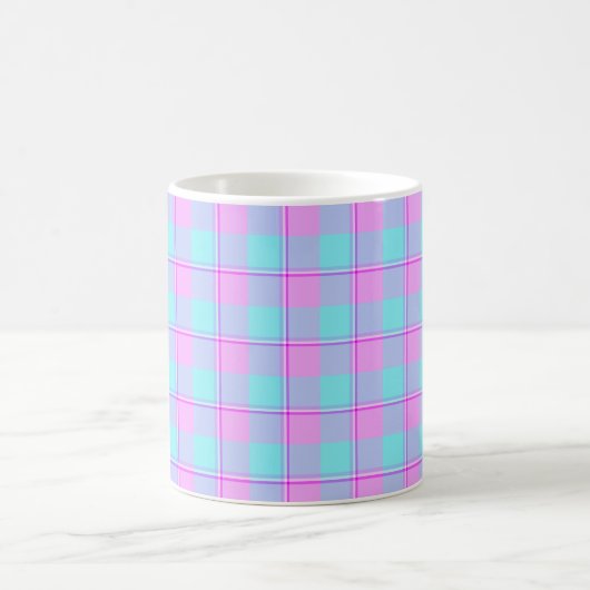 Mug Mauve and Coastal Mist Plaid (Centre)