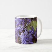 Mug Mauve, Purple Wisteria Blossom (Devant droit)
