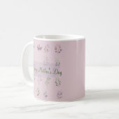 MUG MAUVE SERENITY JOUR DE LA MÈRE (Devant gauche)