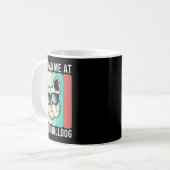 Mug M'Avait Eu À French Bulldog Fun Frenchie (Devant gauche)