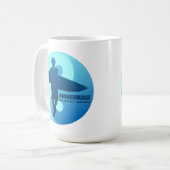 Mug Mavericks - Demi-Moon Bay (Bleu) (Devant gauche)