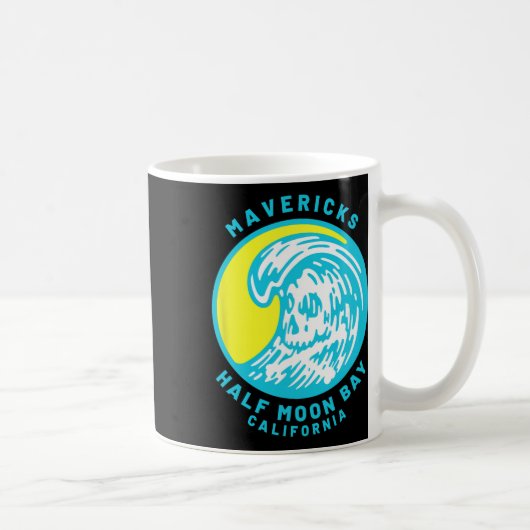 Mug Mavericks Half Moon Y Surfing (Droite)