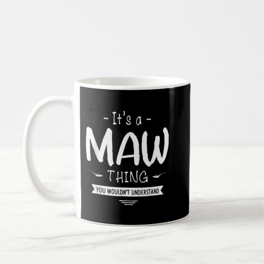 Mug Maw Thing Fête des mères Cadeaux grand-mère Cadeau (Gauche)