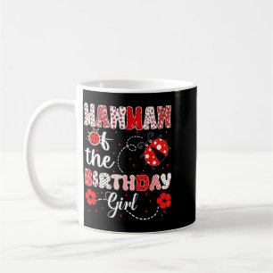 Mug Mawmaw de la fille d'anniversaire - Family Ladybug