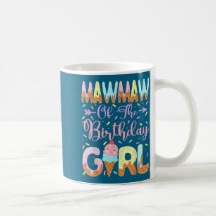 Mug Mawmaw de la fille d'anniversaire Fête de glace su