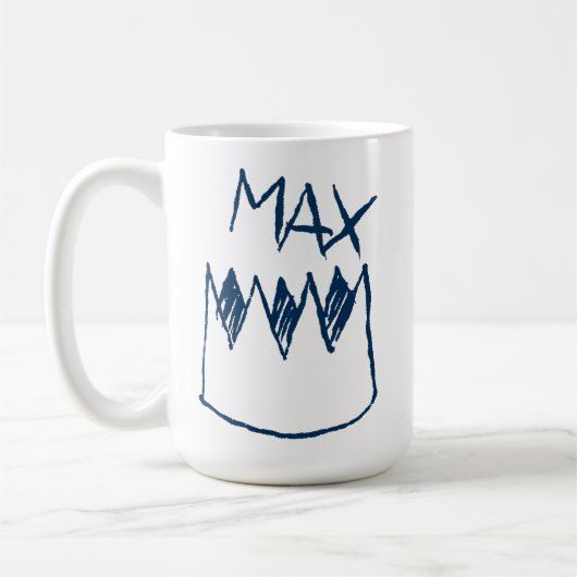 Mug Max & Crown Sketch (Gauche)