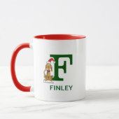 Mug Max Grinch Classique | Nom et monogramme (Gauche)