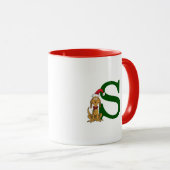 Mug Max le Grinch Classique | Monogramme S (Devant droit)