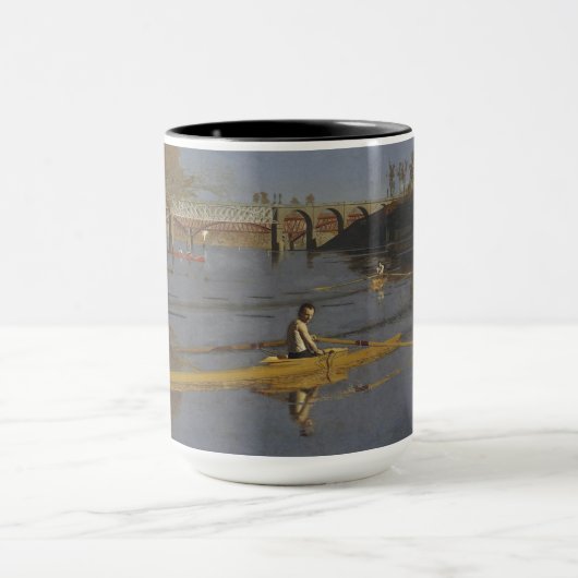 Mug Max Schmitt dans une seule sculpture Thomas Eakins (Centre)