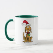 Mug Max the Dog in Santa Hat (Gauche)