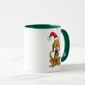 Mug Max the Dog in Santa Hat (Devant droit)