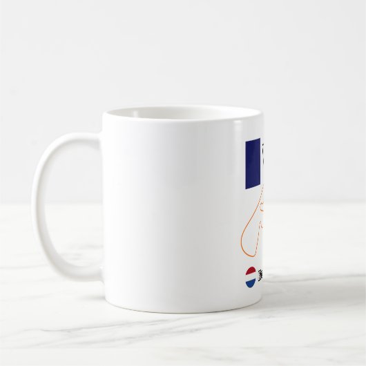 Mug Max Verstappen, Circuit Zandvoort, formule 1 (Gauche)