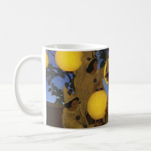 Mug Maxfield Parrish Les Porteurs de Lanternes 1908 Vi (Gauche)