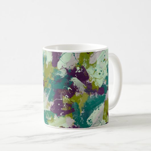 Mug Maximalist Paint Splatters (Devant droit)