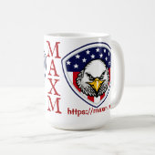 Mug MaxM café (Devant droit)