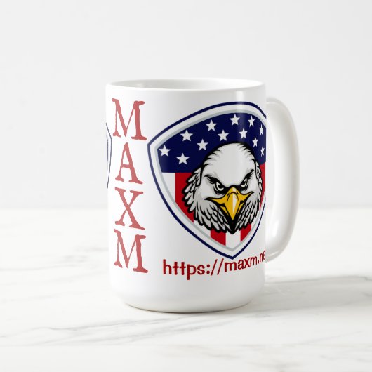 Mug MaxM café (Devant droit)