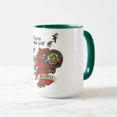 Mug Maxwell Clan Badge & Tartan Carte du géant écossai (Devant droit)