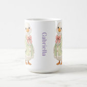 Mug May chic Goose lily of the valley illustration (Centre)