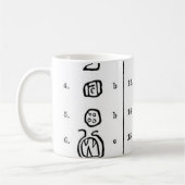 Mug Maya Alphabet (Gauche)