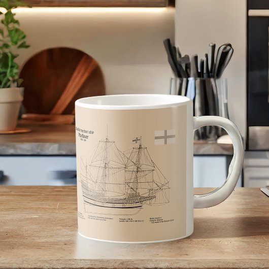 Mug Mayflower - Plans de conception de navire SD