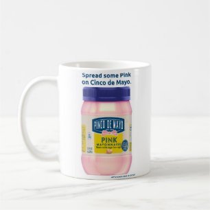 Mug Mayonnaise rose