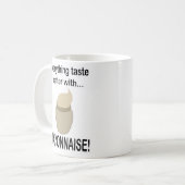 Mug Mayonnaise Sauce Nourriture Drôle Mayonnaise (Devant gauche)