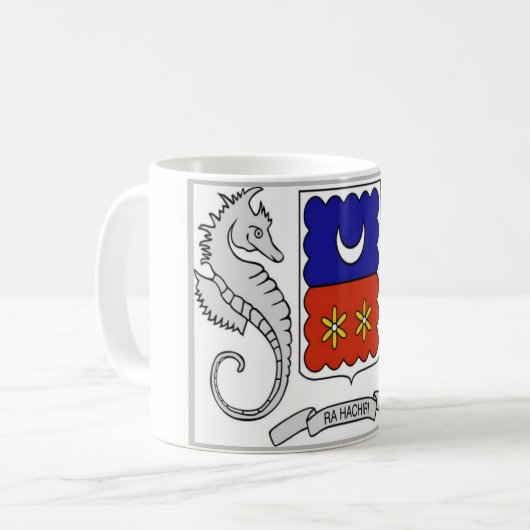 Mug Mayotte - Drapeau - (Devant gauche)